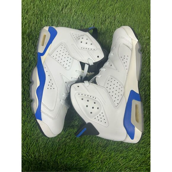 8.5 - OG box Jordan 6 Retro Sport Blue 384664-107 (2014) - Picture 6 of 7